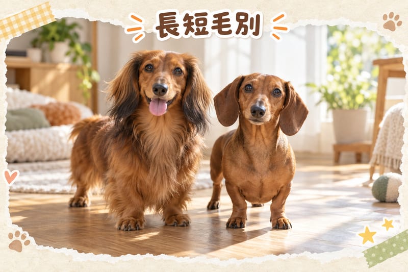 Dachshund stretching its back on a non-slip rug, with a spine-support ramp and detangling comb nearby