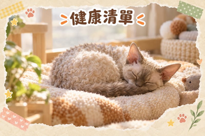 A Devon Rex playing with a wand toy with its owner in a Hong Kong living room, maintaining daily interaction and exercise