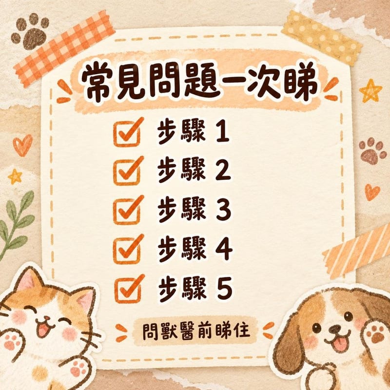 常見問題一次睇|PetChill 圖卡整理