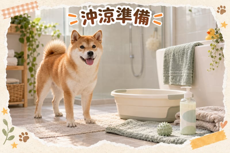 狗狗沐浴全攻略｜PetChill 圖卡整理