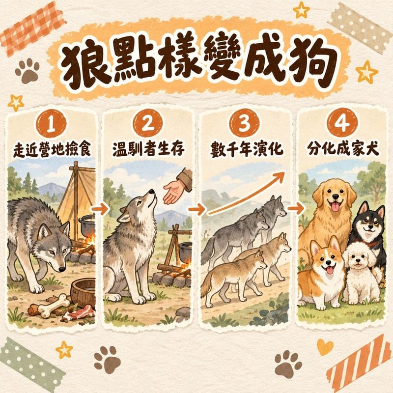 dog-domestication-history 知識圖卡1