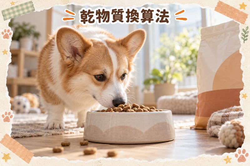 Dry matter conversion method