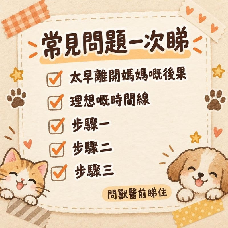 常見問題一次睇|PetChill 圖卡整理