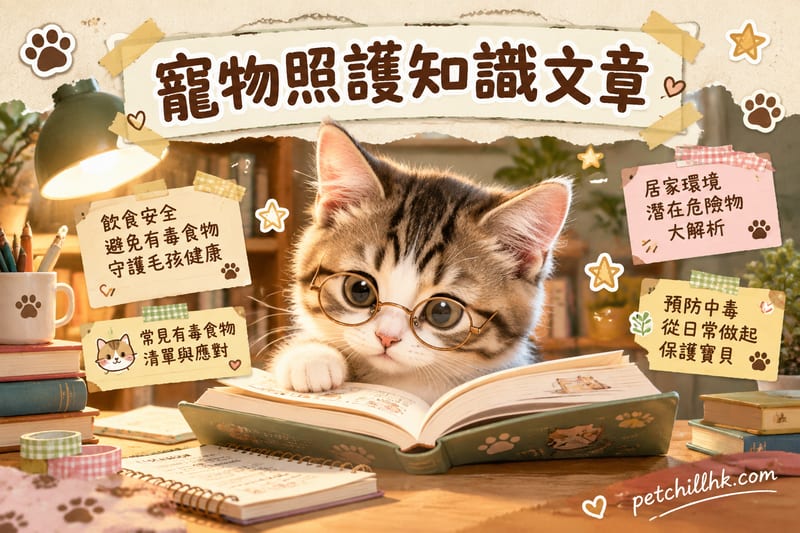 狗狗不能吃的10大危險食物|誤食中毒急救3步驟守護毛孩安全