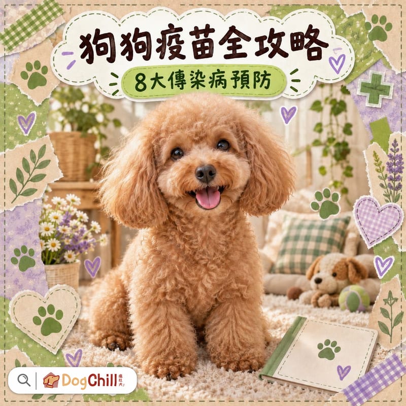 狗狗疫苗全攻略|8大犬傳染病預防+幼犬接種時間表一次睇清