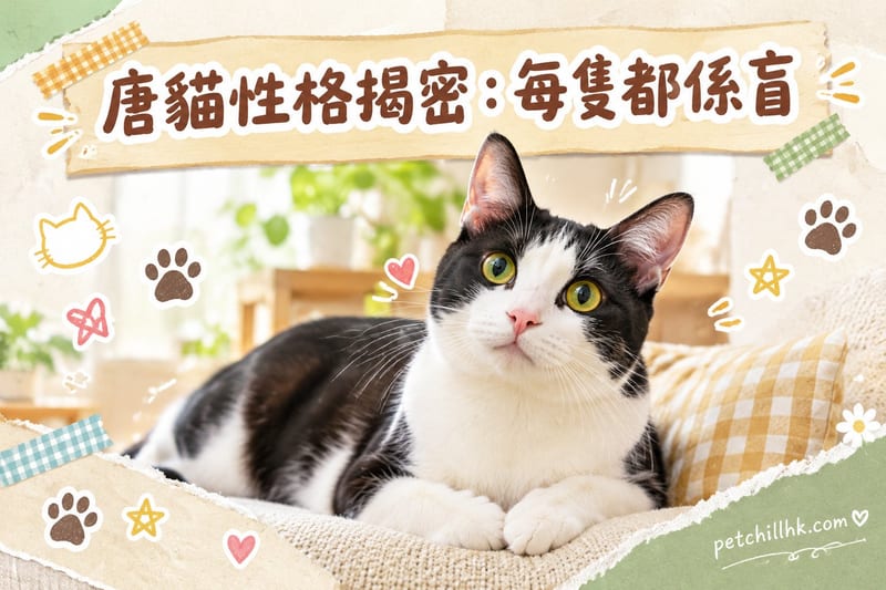 唐貓性格揭密｜香港街貓盲盒：點解咁得人鍾