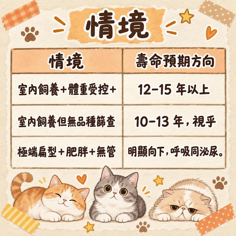 exotic-shorthair-lifespan-hk 知識圖卡1