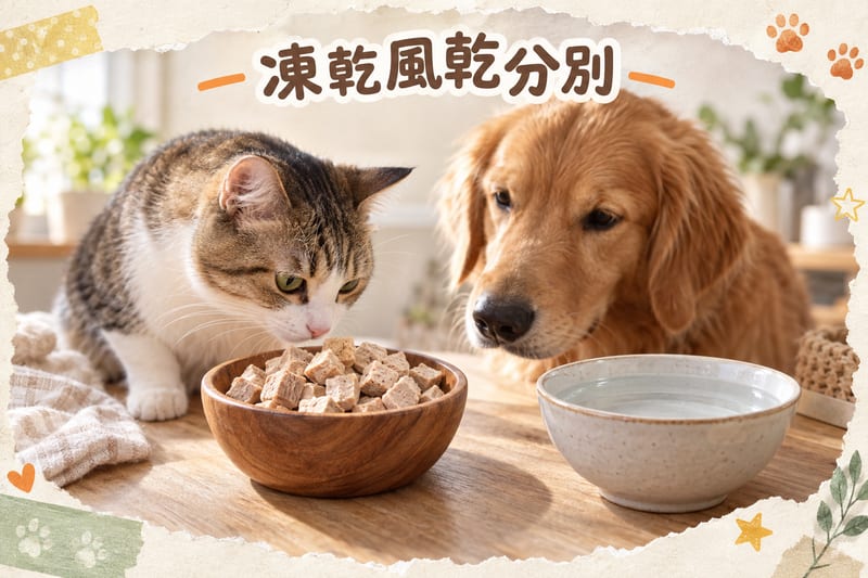凍乾風乾分別