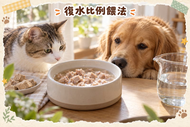 復水比例餵法