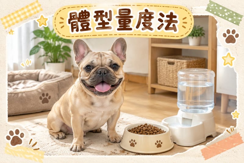 一歲法國鬥牛犬喺公園草地側坐,可見明顯腰部線條與結實肩部肌肉,太陰下毛色呈柔和駝色