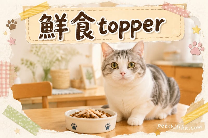 鮮食Topper指南｜香港貓狗加料開胃・安全份量全攻略