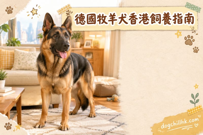 德國牧羊犬香港飼養:法例、公屋限制同炎夏管理