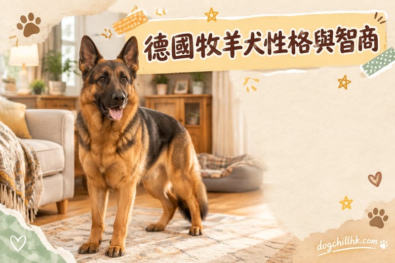 德國牧羊犬性格與智商|香港養主必讀:忠誠警犬真面目