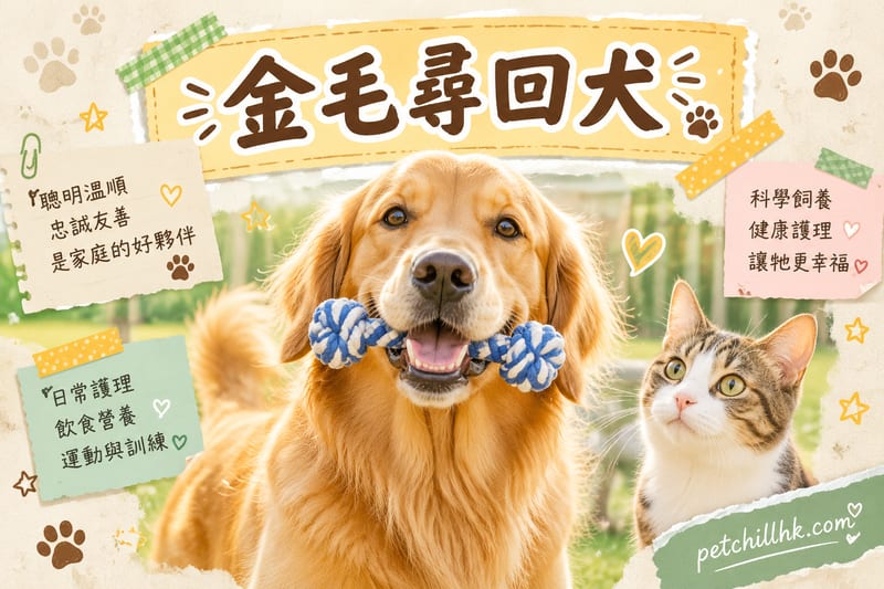 金毛尋回犬全攻略 2.0|性格、壽命、香港價錢與飼養完整指南