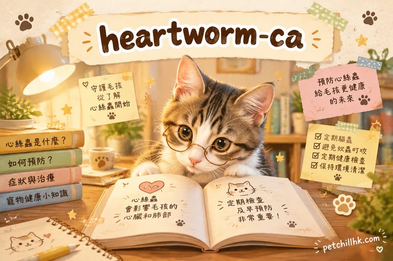 心絲蟲全解讀|貓狗都會中:香港蚊季+預防藥類型比較