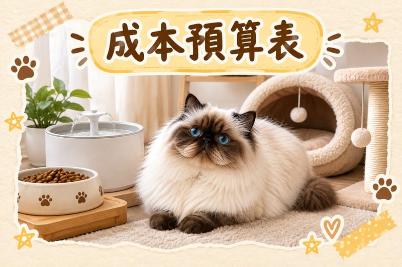 梳化上瞓住長毛嘅喜馬拉雅貓,旁邊放住粘滾筒同掃地機,地上有少量長毛
