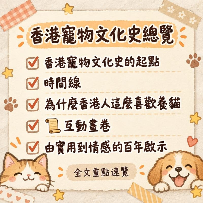 hong-kong-pet-history-overview 重點整理圖卡 1