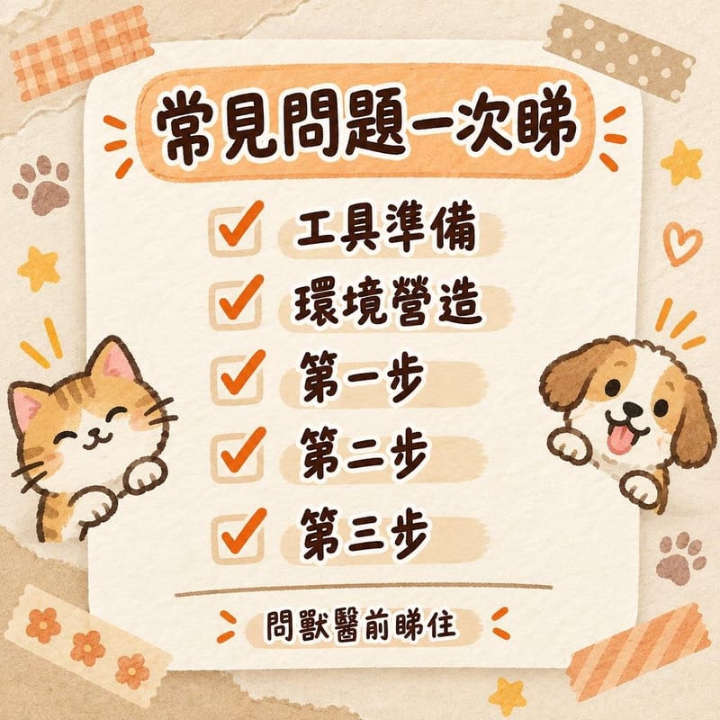常見問題一次睇｜PetChill 圖卡整理