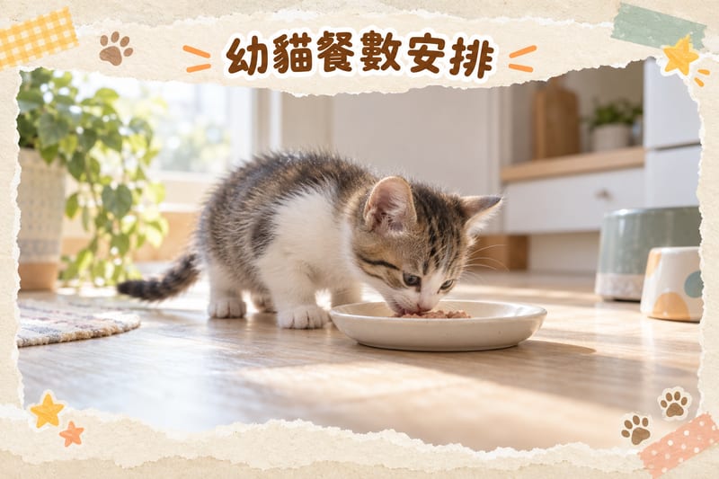 Kitten meal schedule