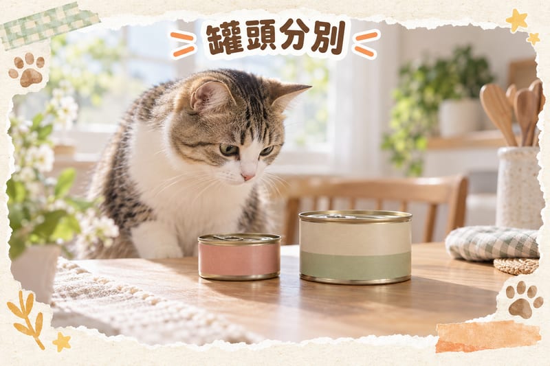 罐頭分別