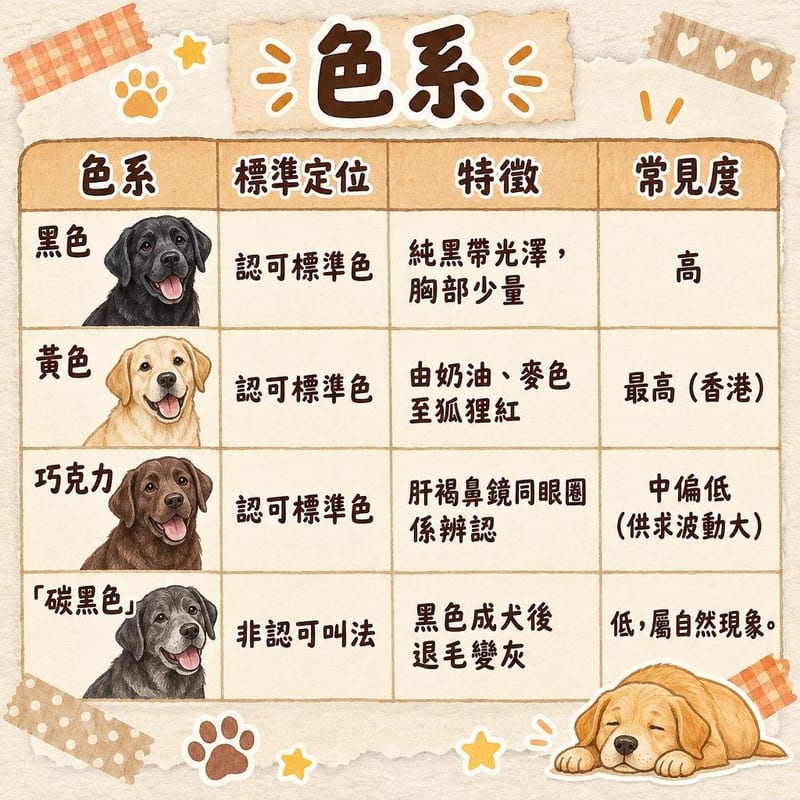 labrador-colors-hk 知識圖卡1