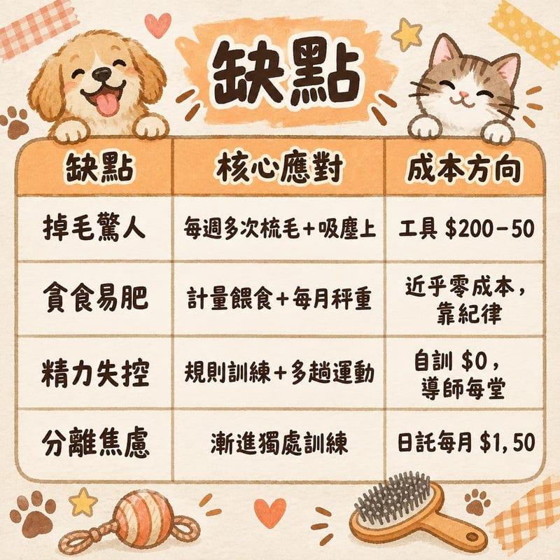 labrador-disadvantages-hk 知識圖卡1
