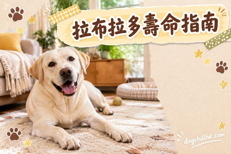 拉布拉多壽命幾多歲|香港飼主必讀延壽攻略與健康風險