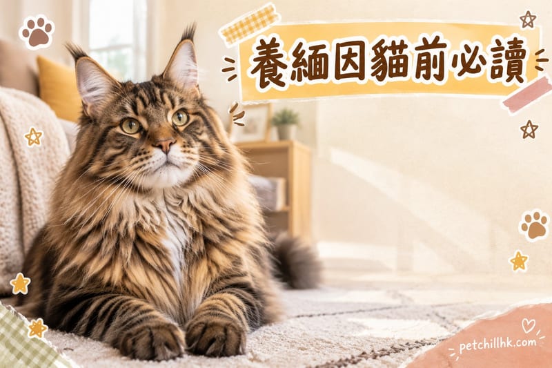 養緬因貓前必讀|香港8大缺點真實分析與應對攻略