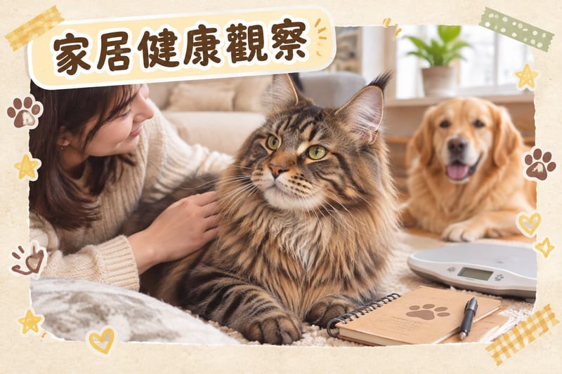飼主在貓舍查閱血統登記同基因篩檢文件