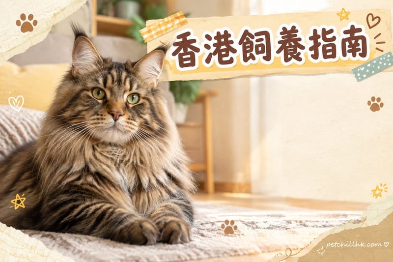 緬因貓香港飼養完全指南:空間、冷氣、大廈法例