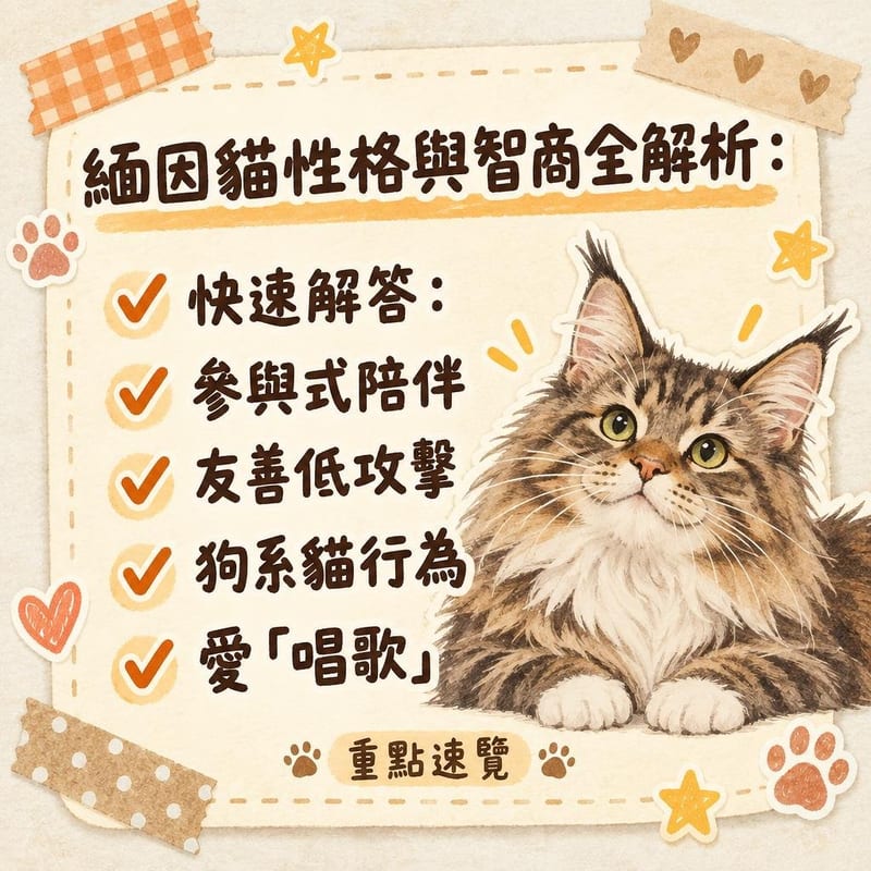 棕色虎斑緬因貓在客廳用前爪撥弄益智餵食玩具