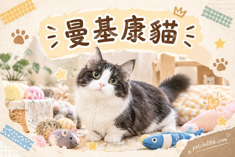 曼基康貓短腿指南|香港貓奴必讀:性格、脊椎風險與倫理爭議