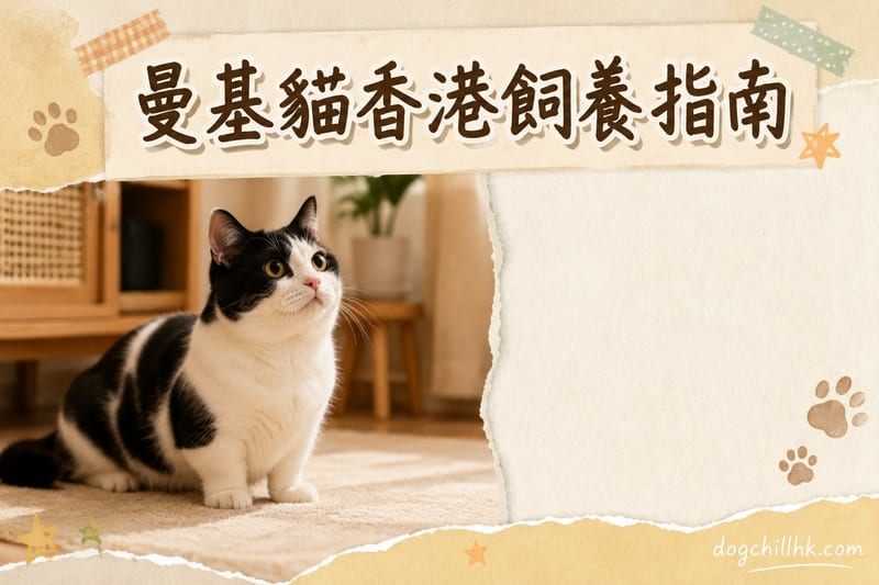 曼基貓香港飼養指南:細單位、濕熱同短腿嘅日常管理