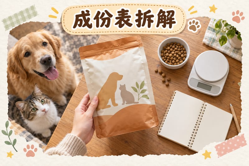 Natural Signature 貓糧成份表同乾物質基準換算數字對照