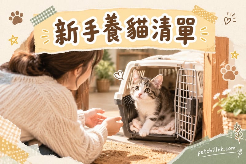 新手養貓清單｜香港養貓前準備・用品・預算完整指南