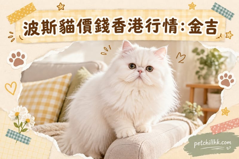 波斯貓價錢香港行情:金吉拉價格同領養全攻略|PetChill