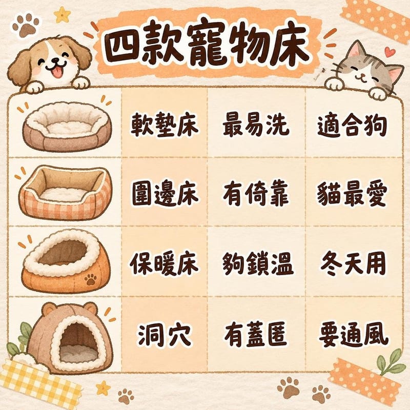 pet-bed-guide 知識圖卡1