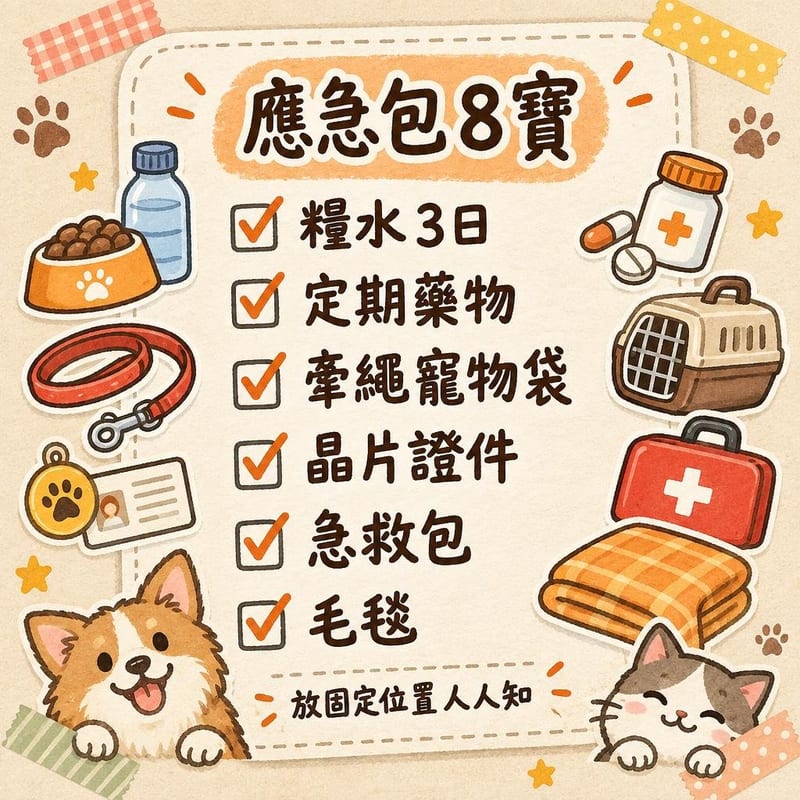 pet-disaster-prep 知識圖卡1