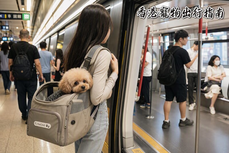 帶寵物搭車香港|港鐵輕鐵巴士渡輪寵物規則一覽+行李計算機