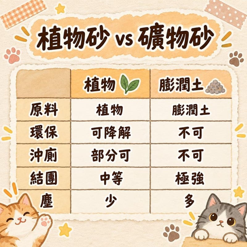 plant-cat-litter-guide 知識圖卡1