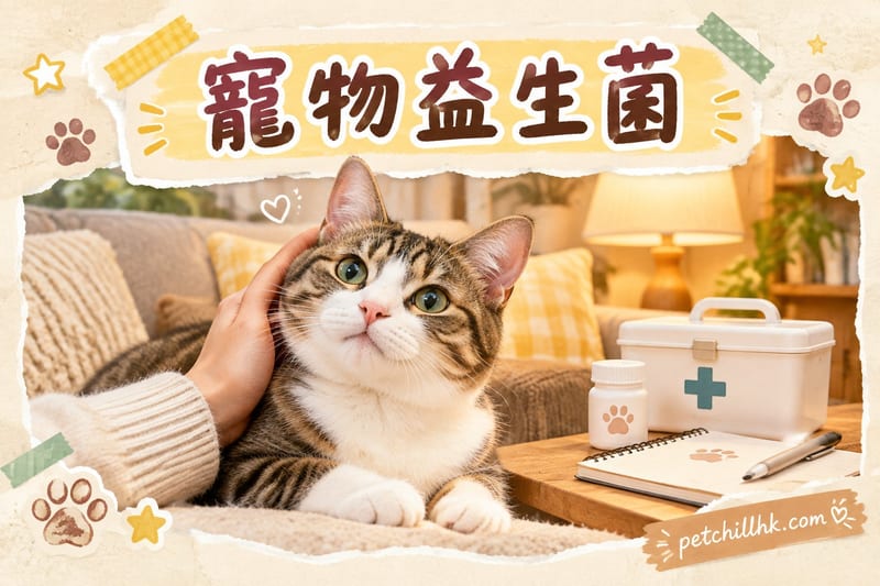 寵物益生菌指南|香港貓狗腸胃保健・點揀・幾時用