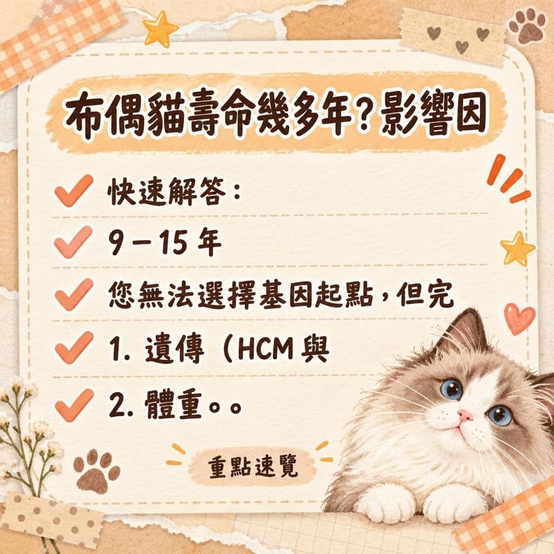 獸醫用聽筒為布偶貓做心臟檢查，主人喺旁邊安撫