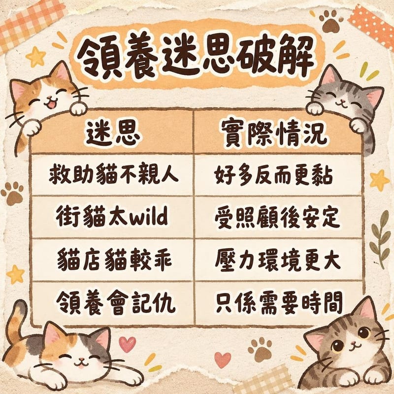 領養迷思破解|PetChill 圖卡整理