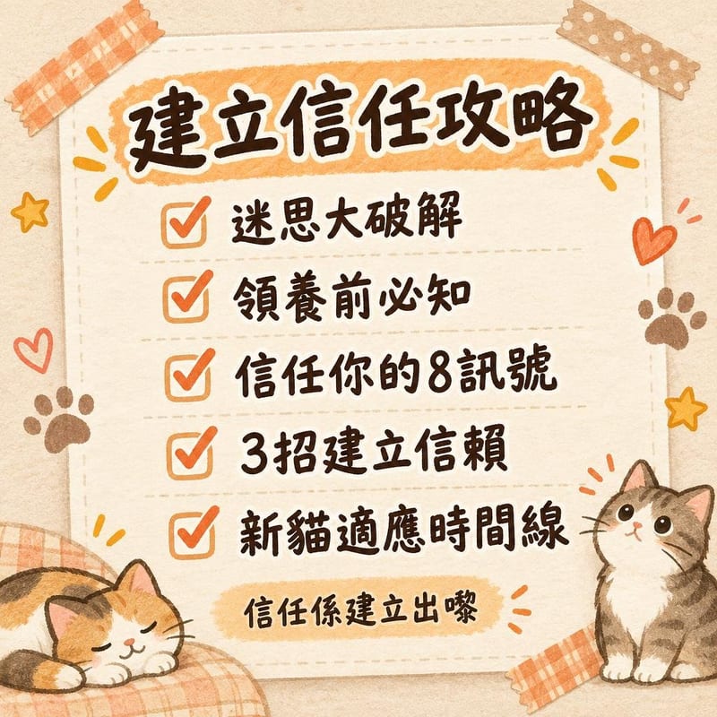 建立信任攻略｜PetChill 圖卡整理
