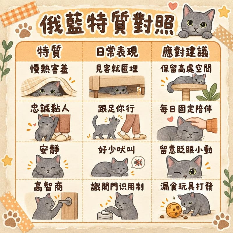 russian-blue-personality-hk 知識圖卡1
