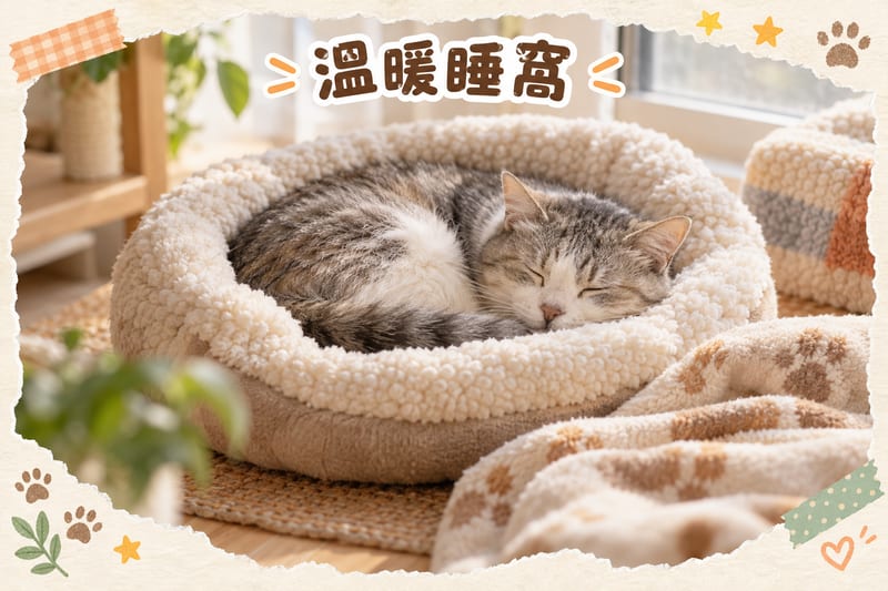 Warm sleeping nest
