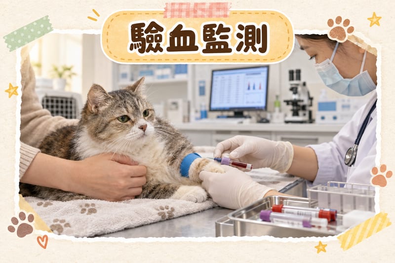老貓生活質量評估示意圖