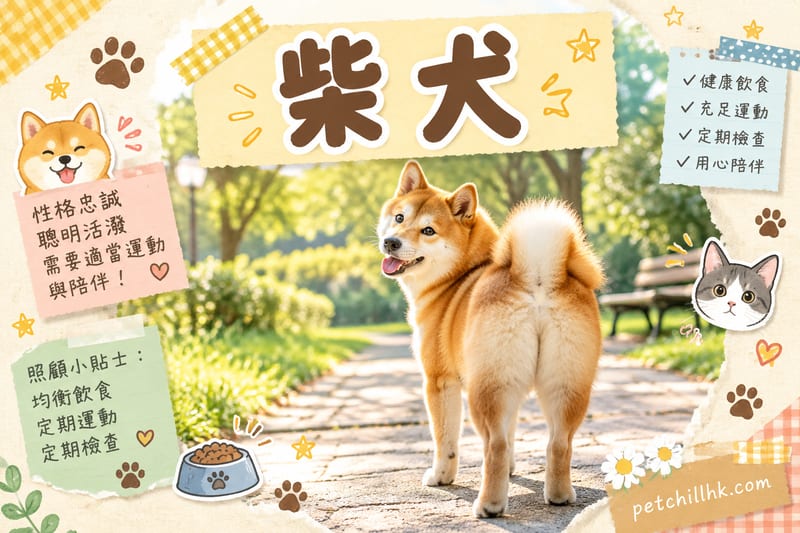 柴犬香港飼養指南|性格、掉毛、訓練同遺傳病