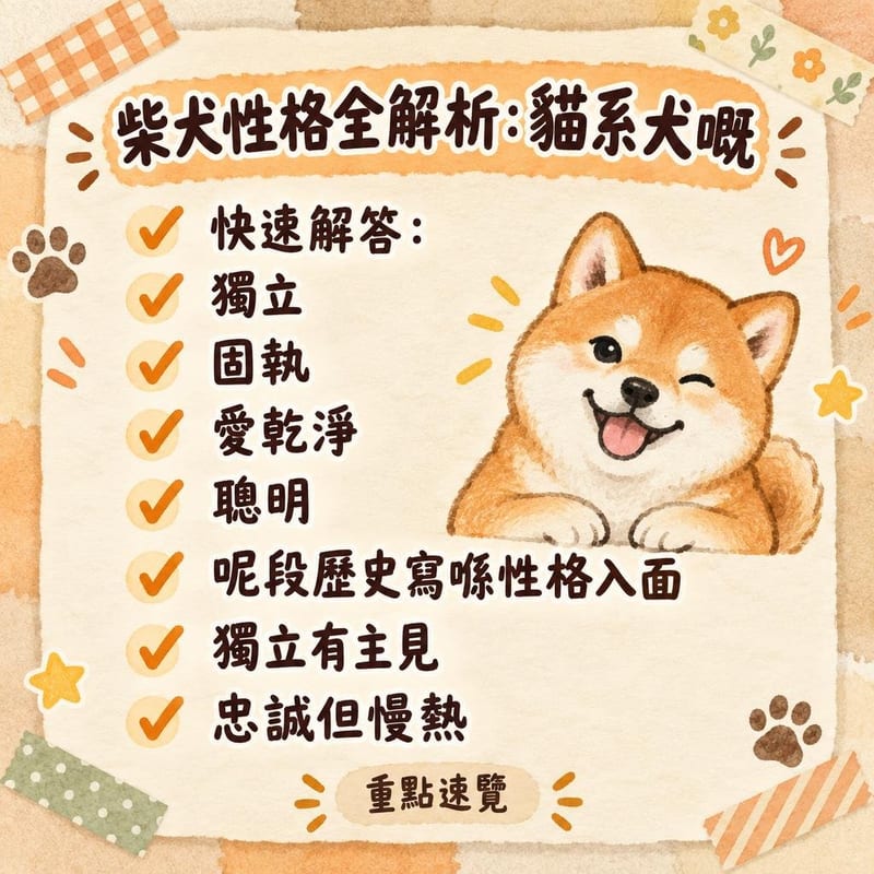 主人用零食訓練柴犬坐姿,柴犬歪頭猶豫應唔應該合作