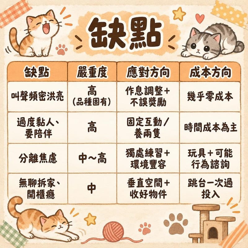 siamese-disadvantages-hk 知識圖卡1